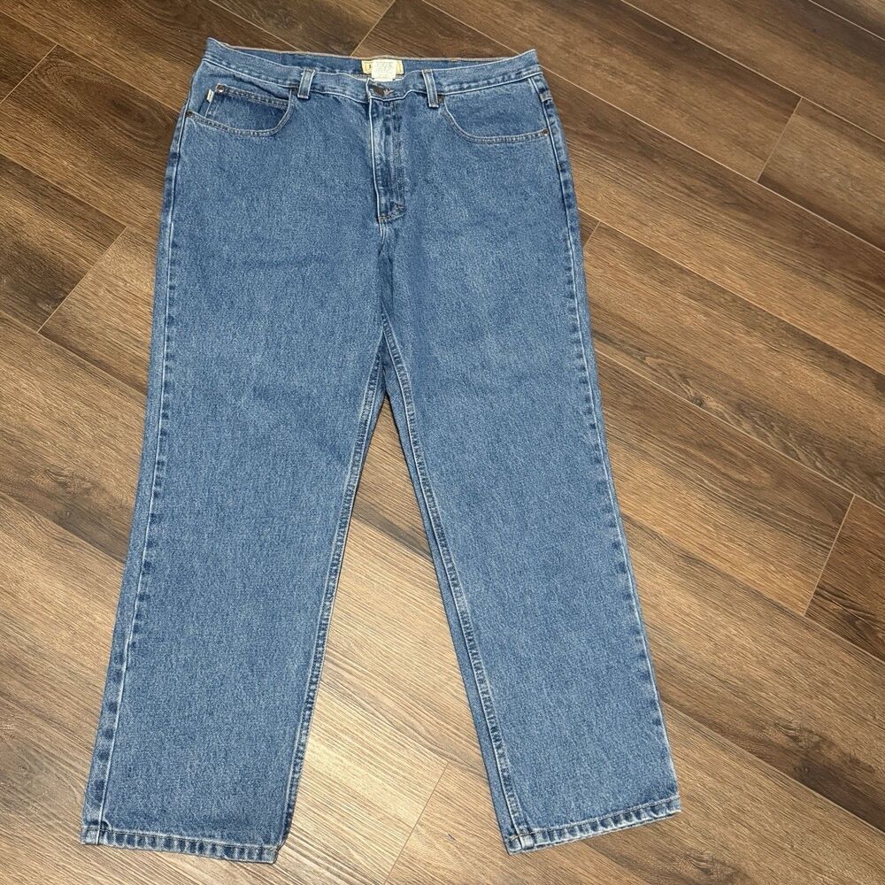 L.L. Bean Double L Classic Fit Jeans Men’s 38x30 Blue Denim 100% Cotton 220626
